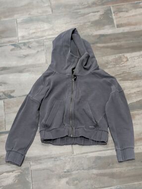 Prana Kids Dark Gray Zip Hoodie